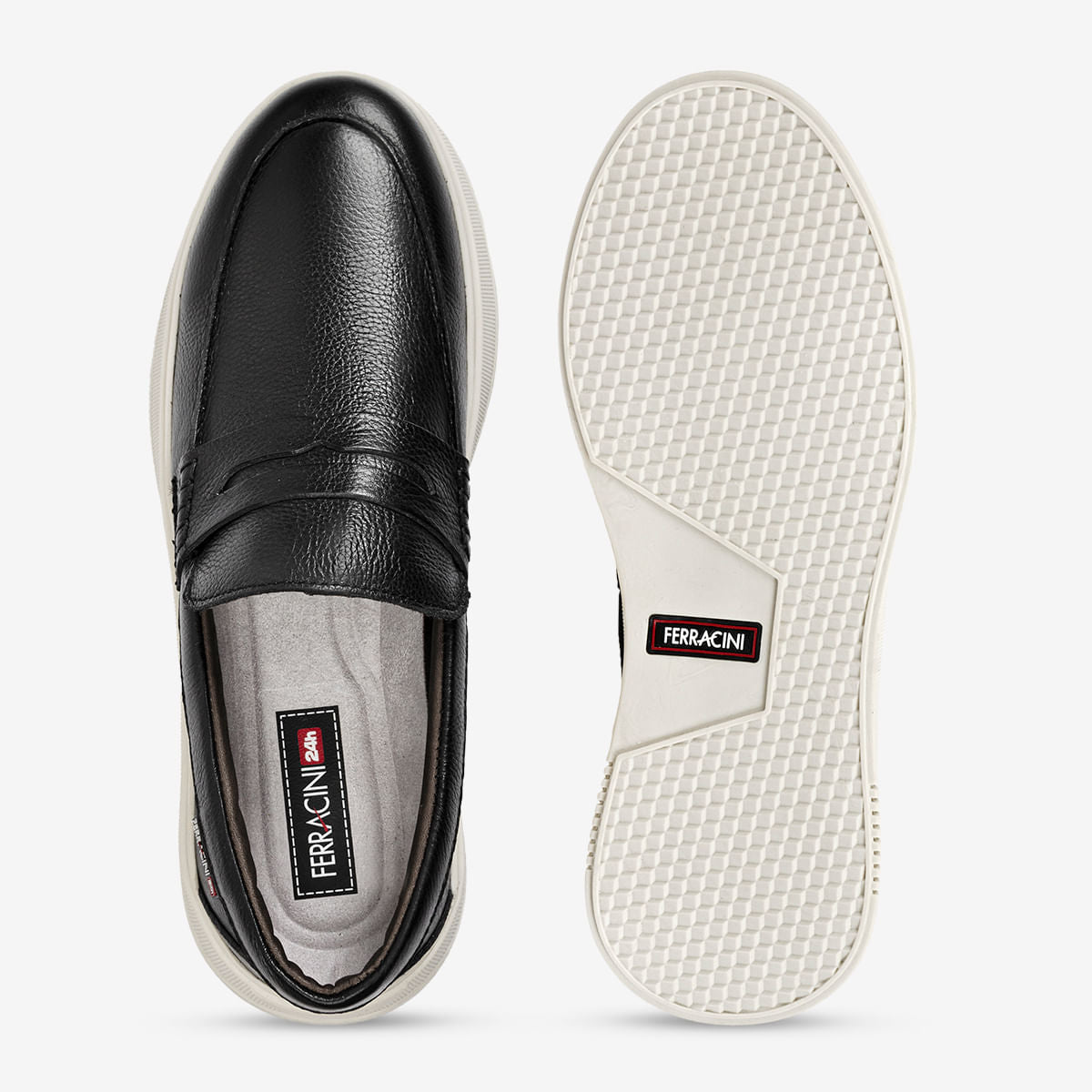 Mocassim Masculino Preto Logan