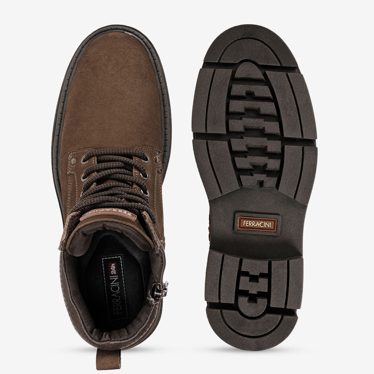 Bota Masculina Café Aston