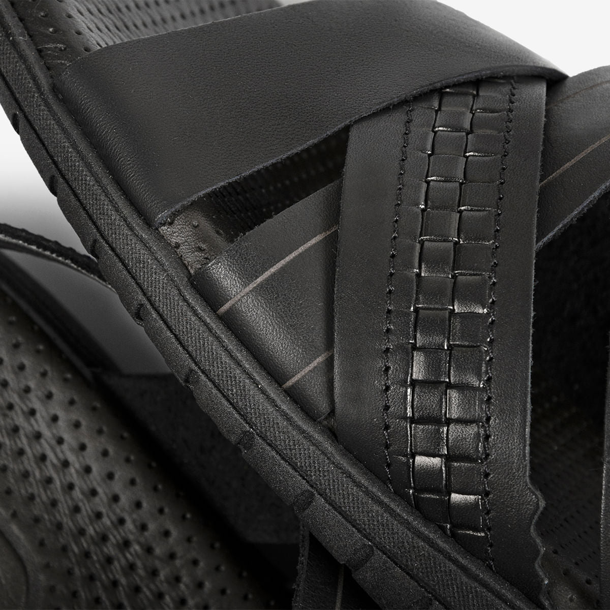 Sandália Masculina Preta Lancer