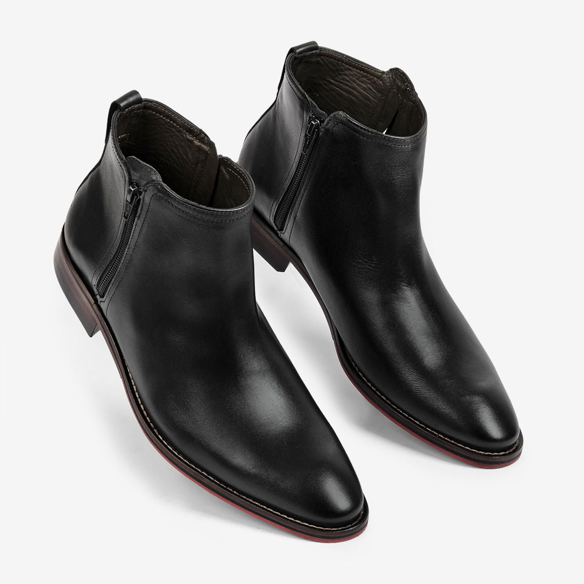 Bota Social Masculina Preta Caravaggio