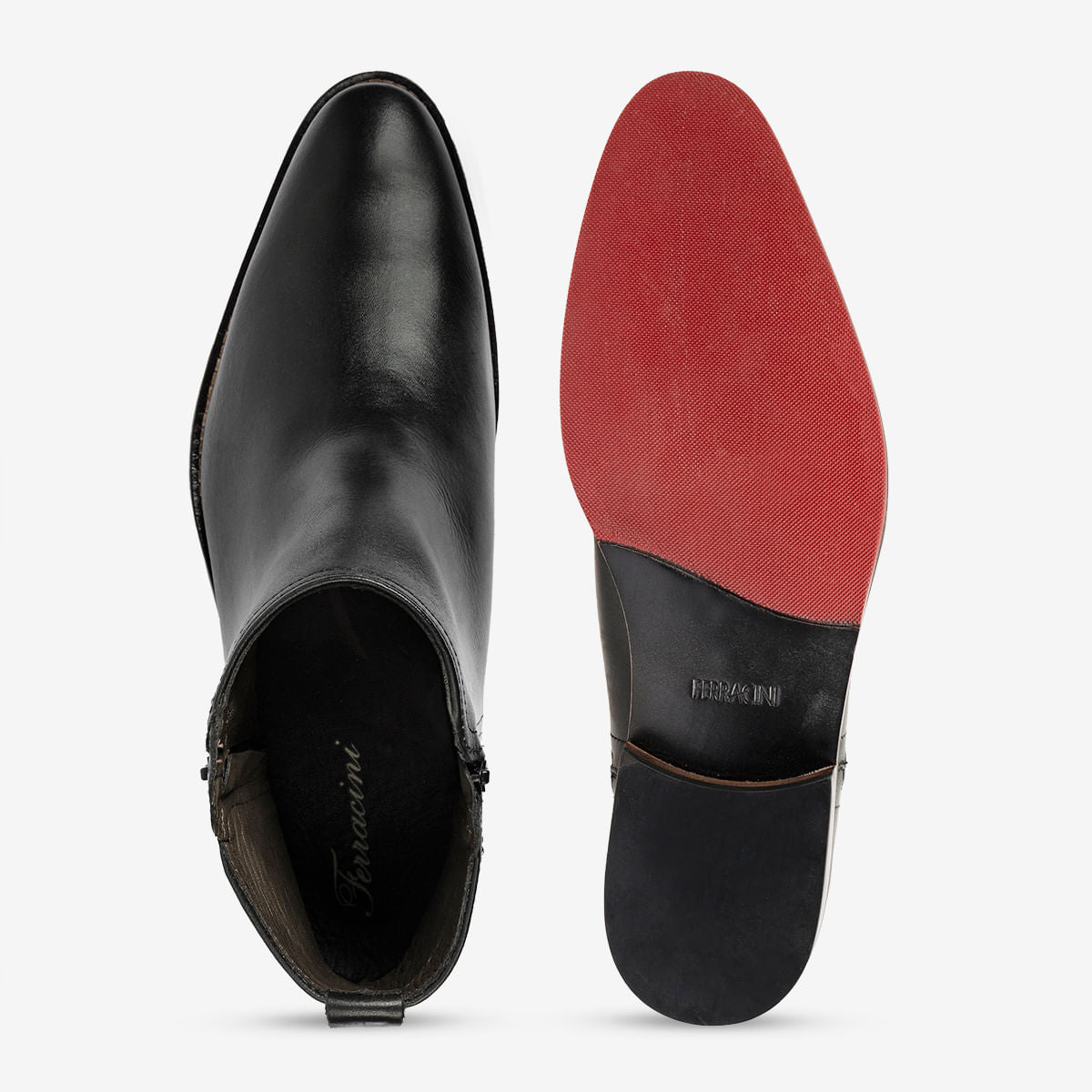 Bota Social Masculina Preta Caravaggio