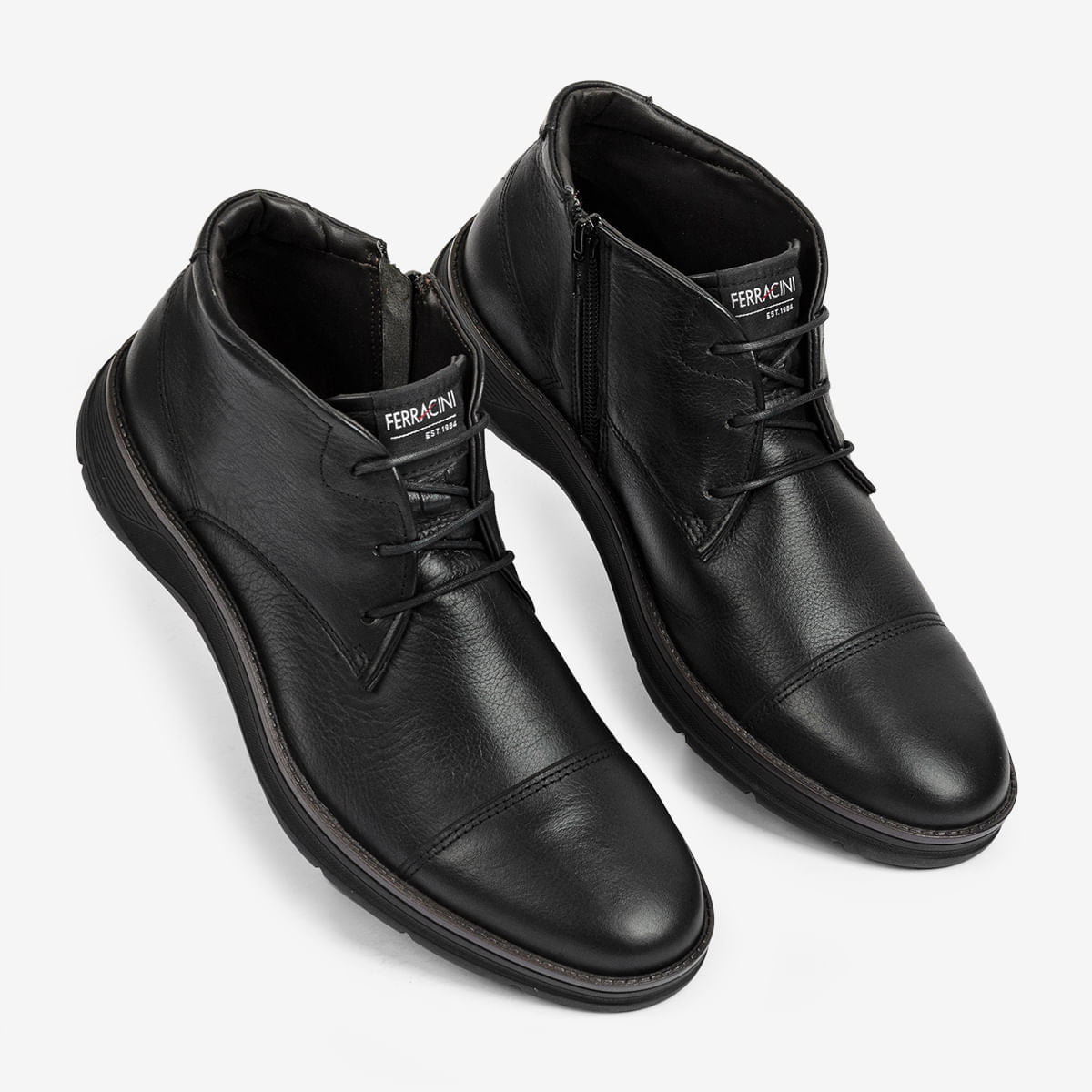 Bota Masculina Preta Fluence