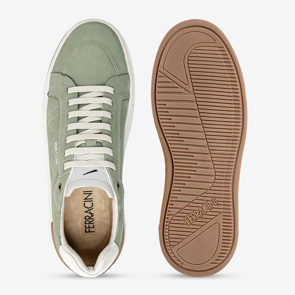 Tênis Masculino Verde Militar Locker