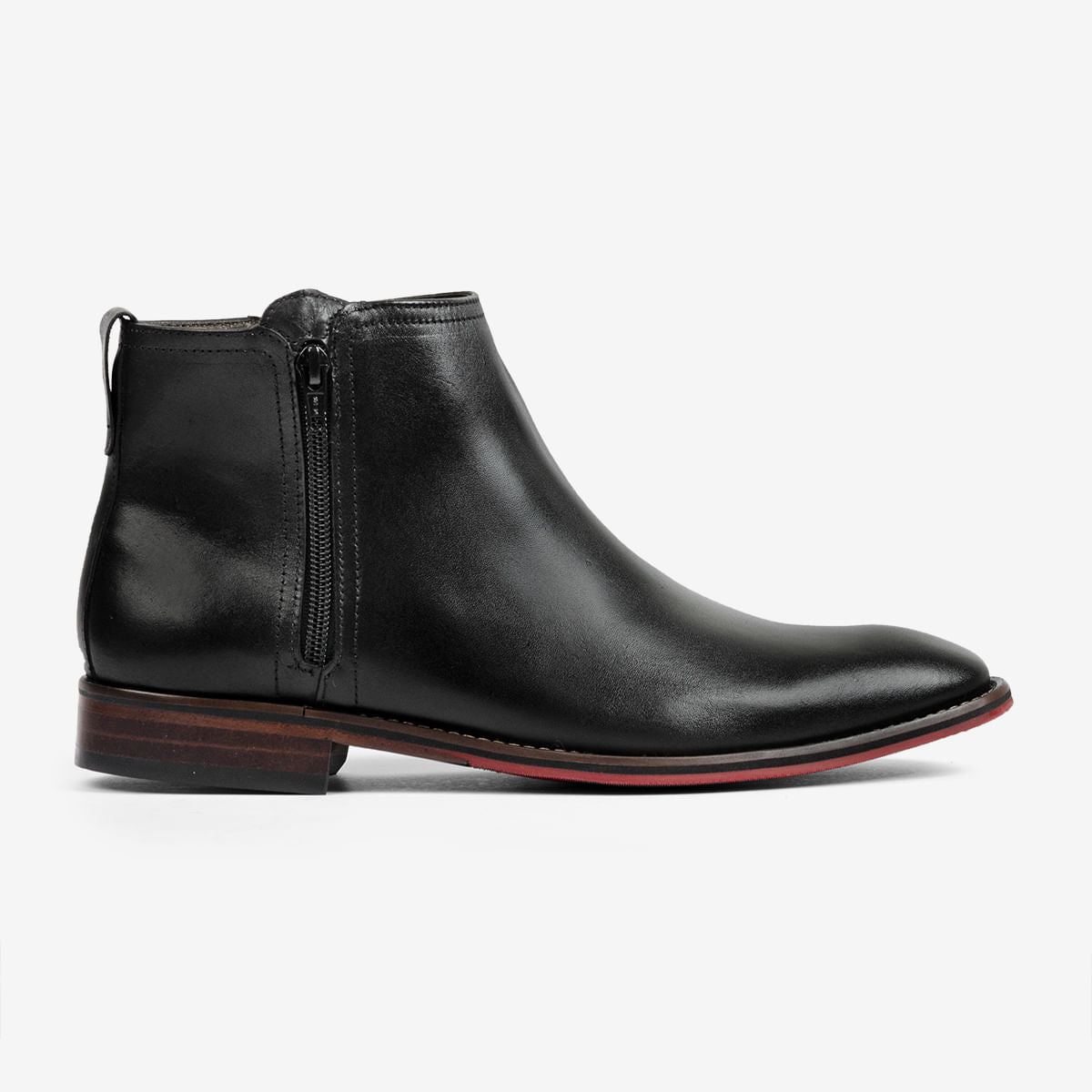 Bota Social Masculina Preta Caravaggio