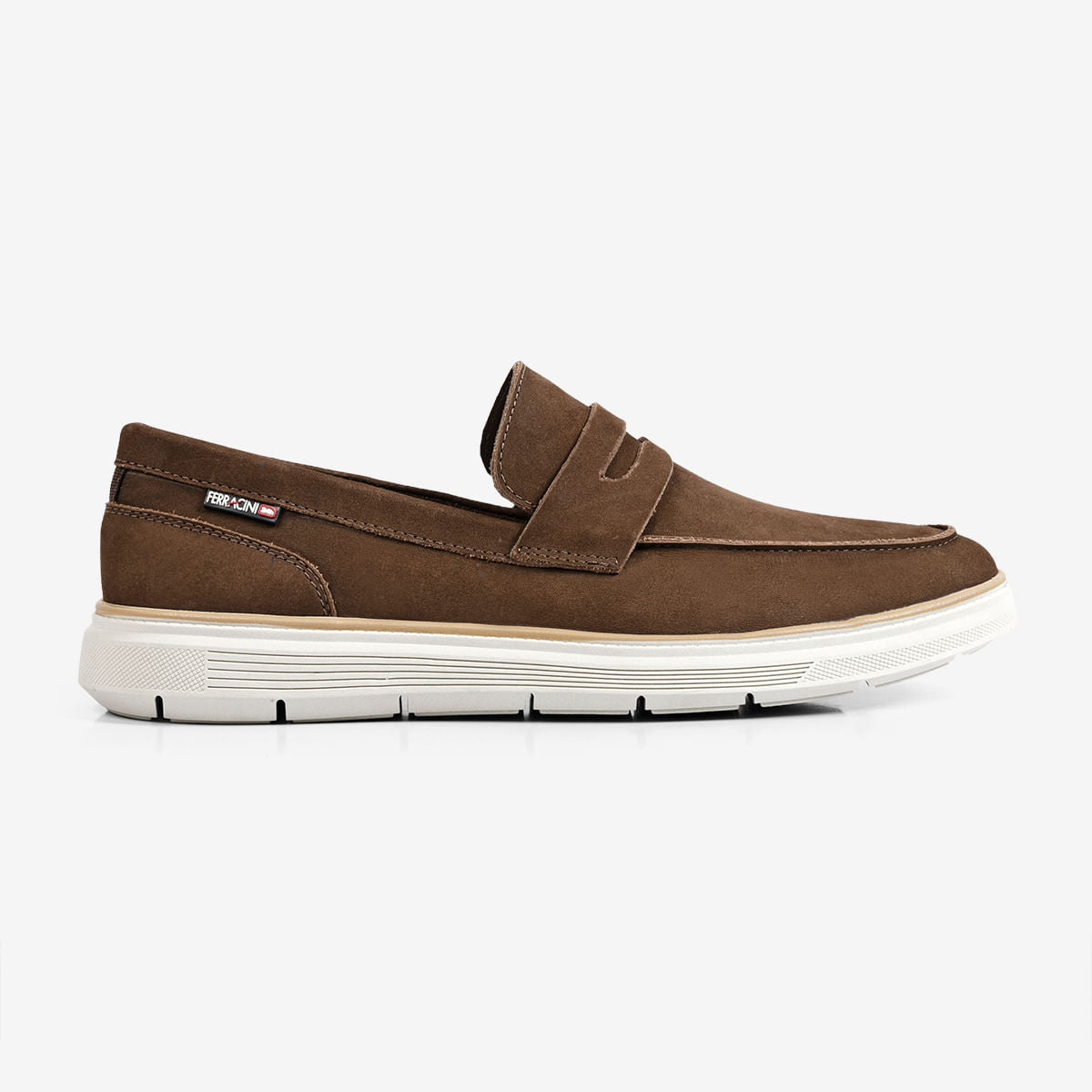 Mocassim Masculino Café Prisma