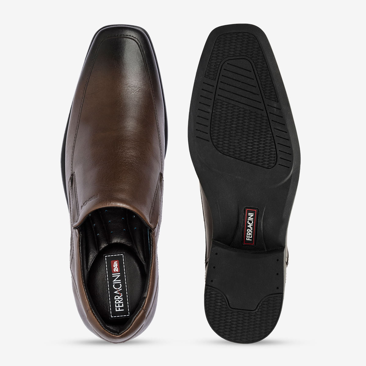Sapato Masculino Conhaque Melnik