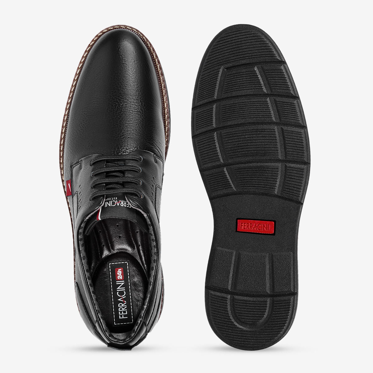 Sapato Masculino Preto Kingston