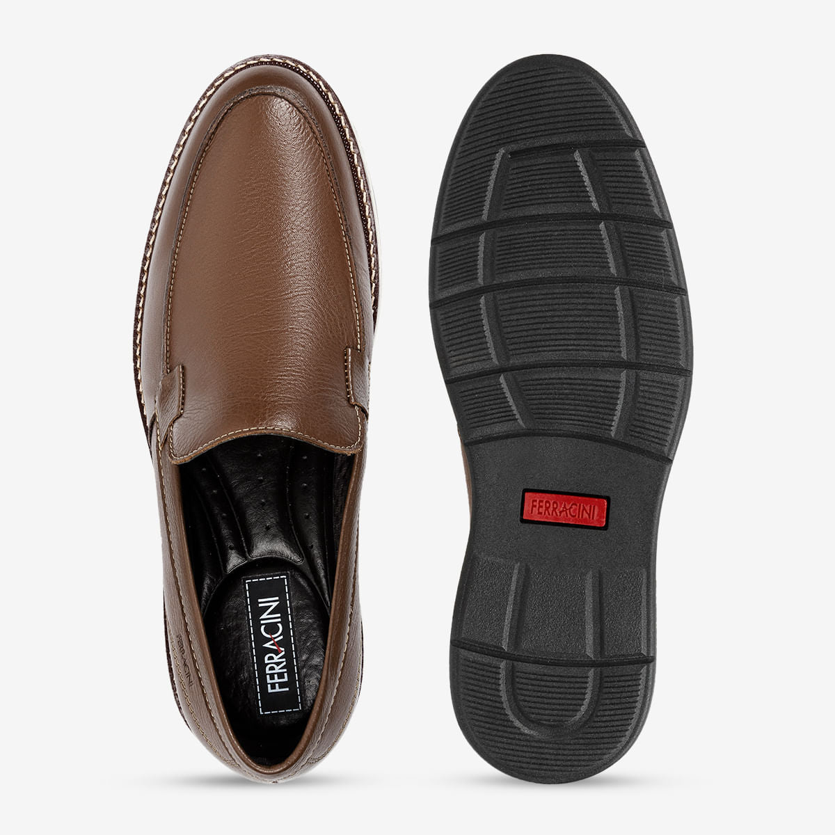 Sapato Masculino Tabaco Kingston