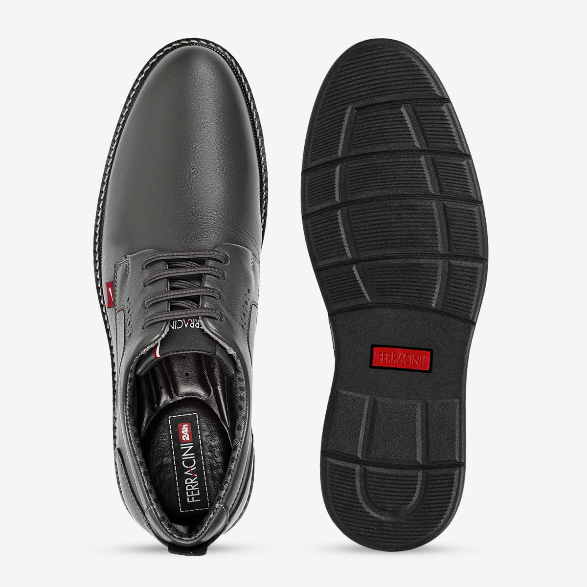 Sapato Masculino Chumbo Kingston