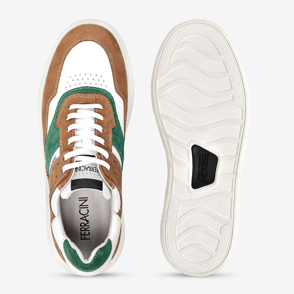 Sneaker Masculino Caramelo Impulse