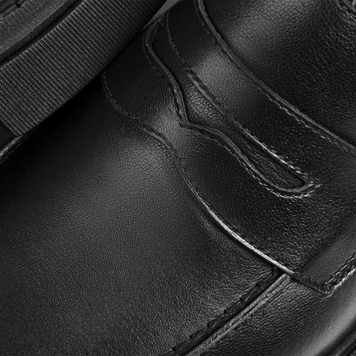 Sapato Loafer Masculino Preto Aston