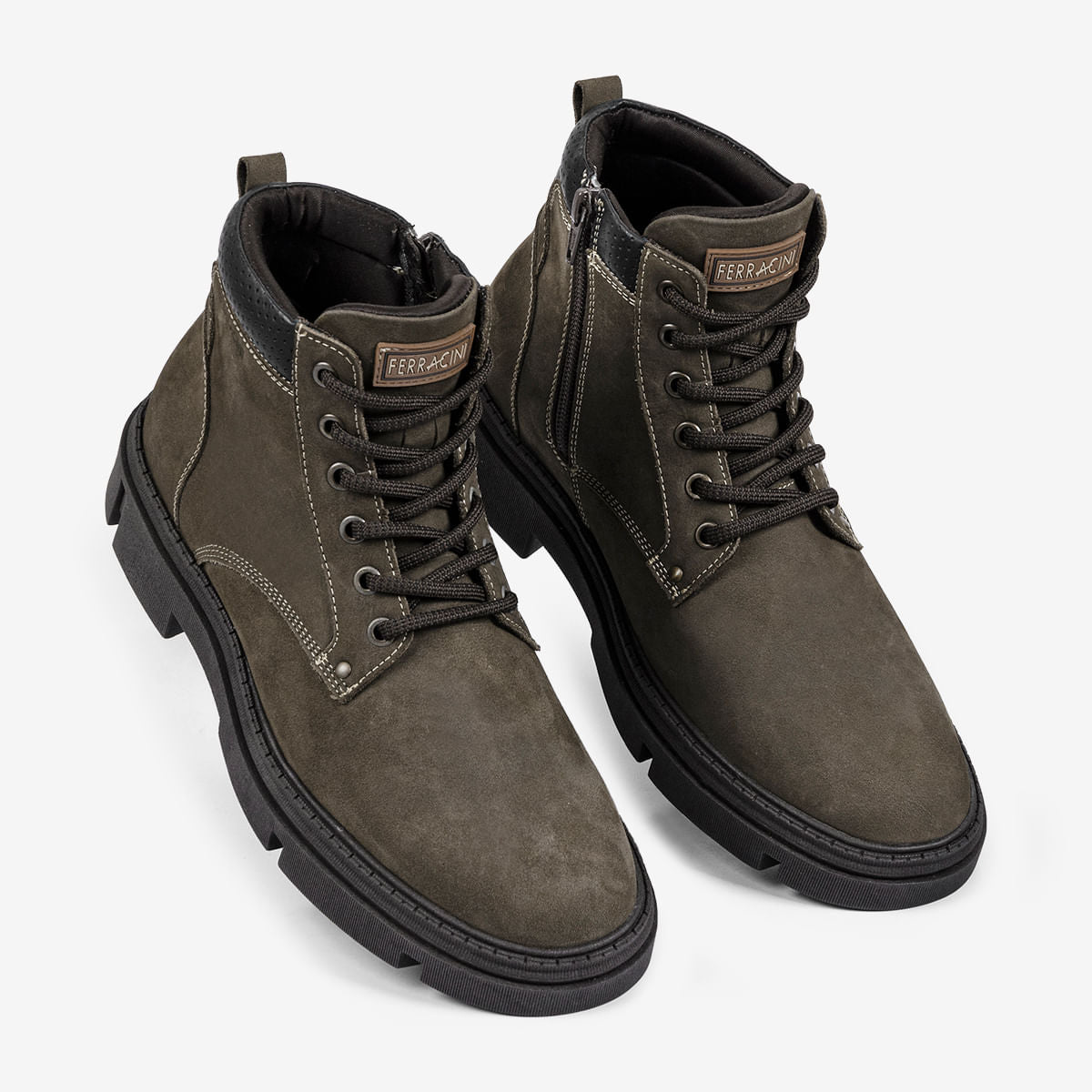 Bota Masculina Verde Militar Aston