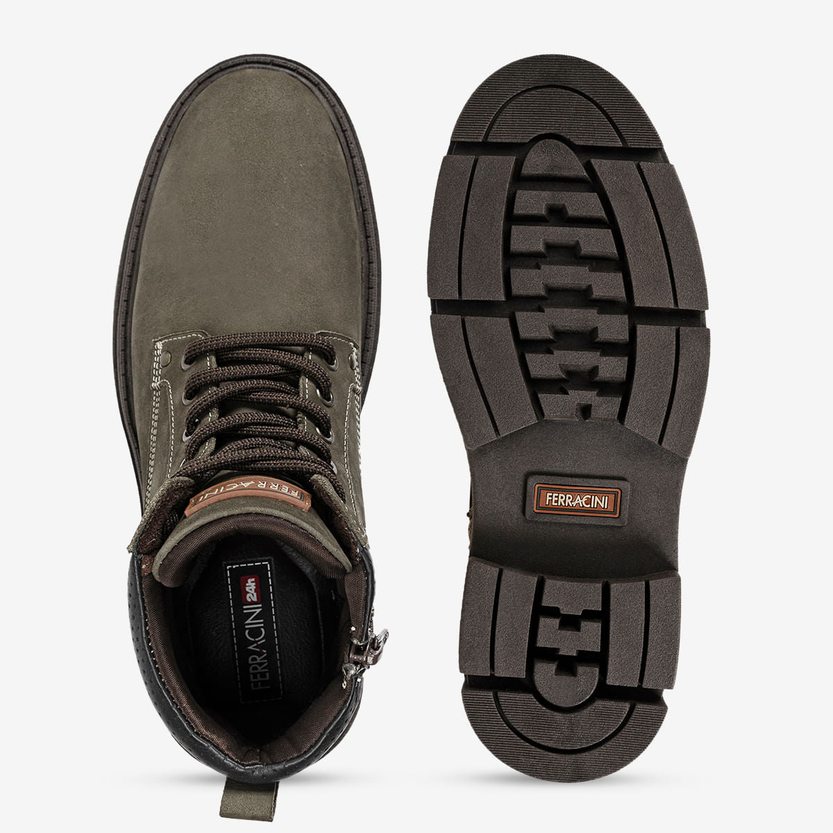 Bota Masculina Verde Militar Aston