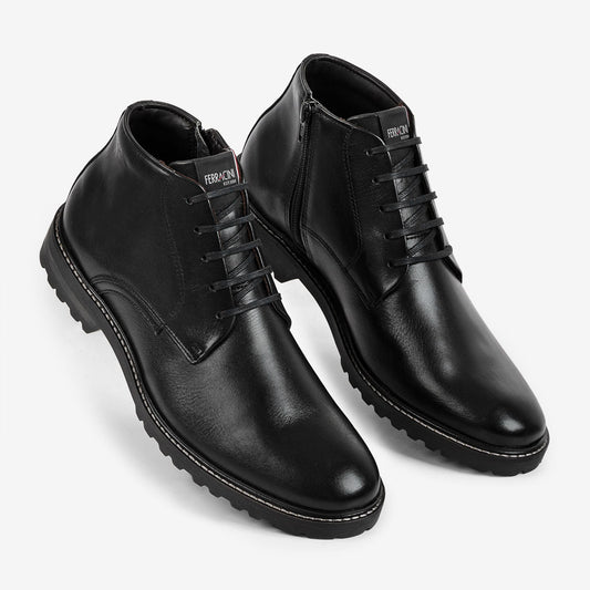 Bota Casual Masculina Preta Cincy