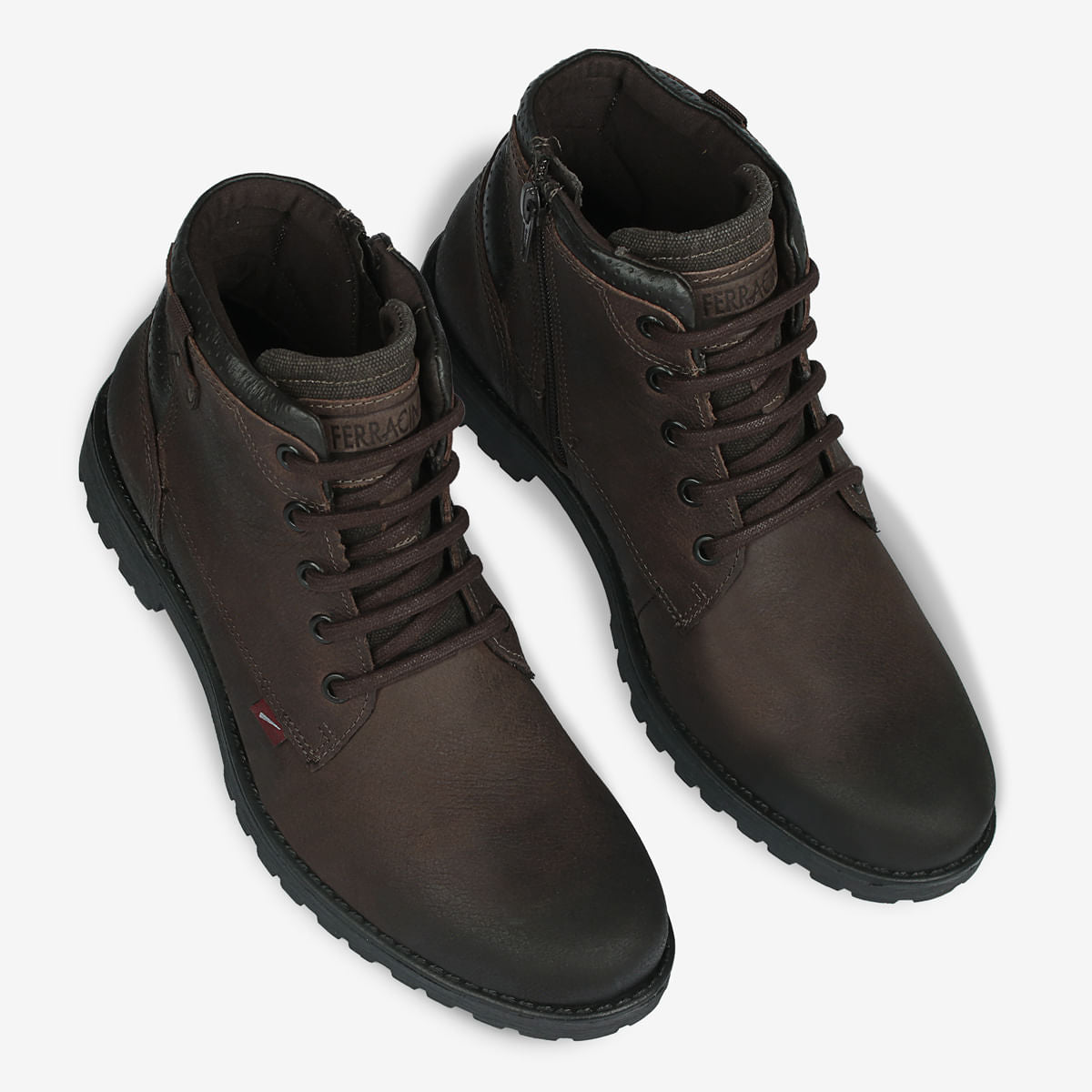 Bota Masculina Café Cross