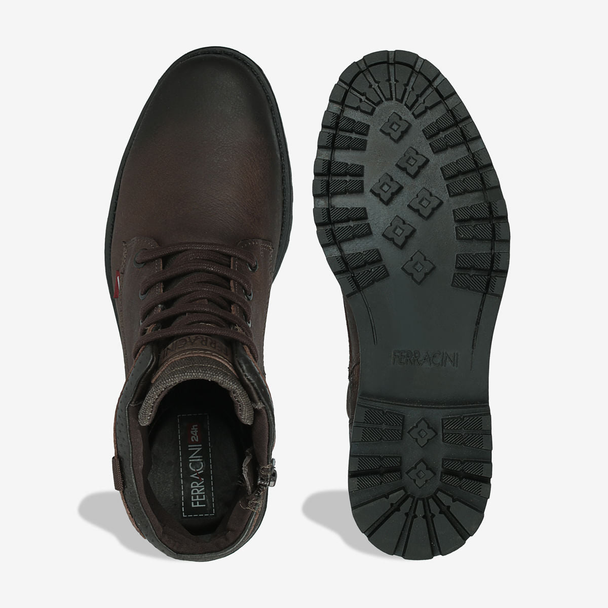 Bota Masculina Café Cross