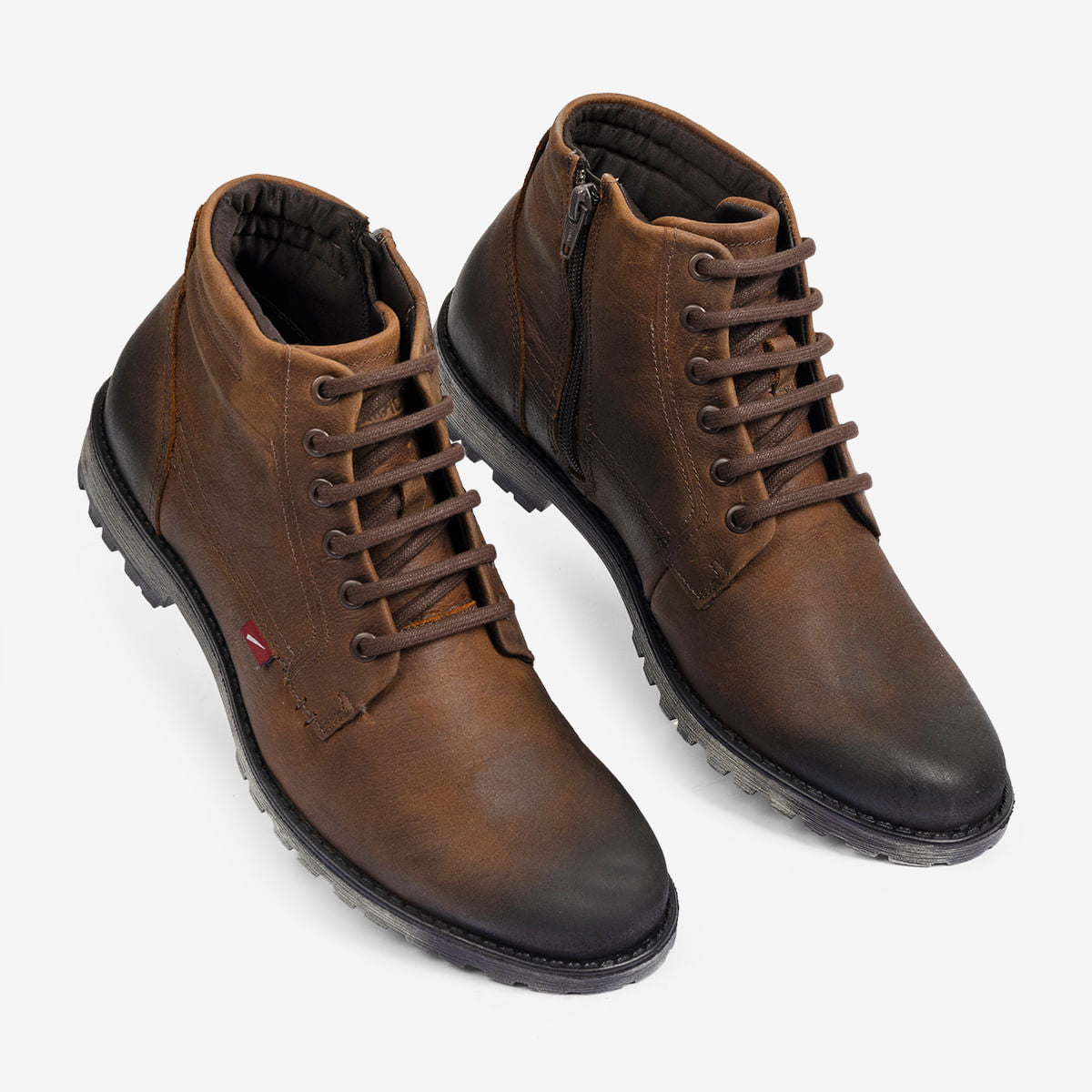 Bota Masculina Conhaque Cross
