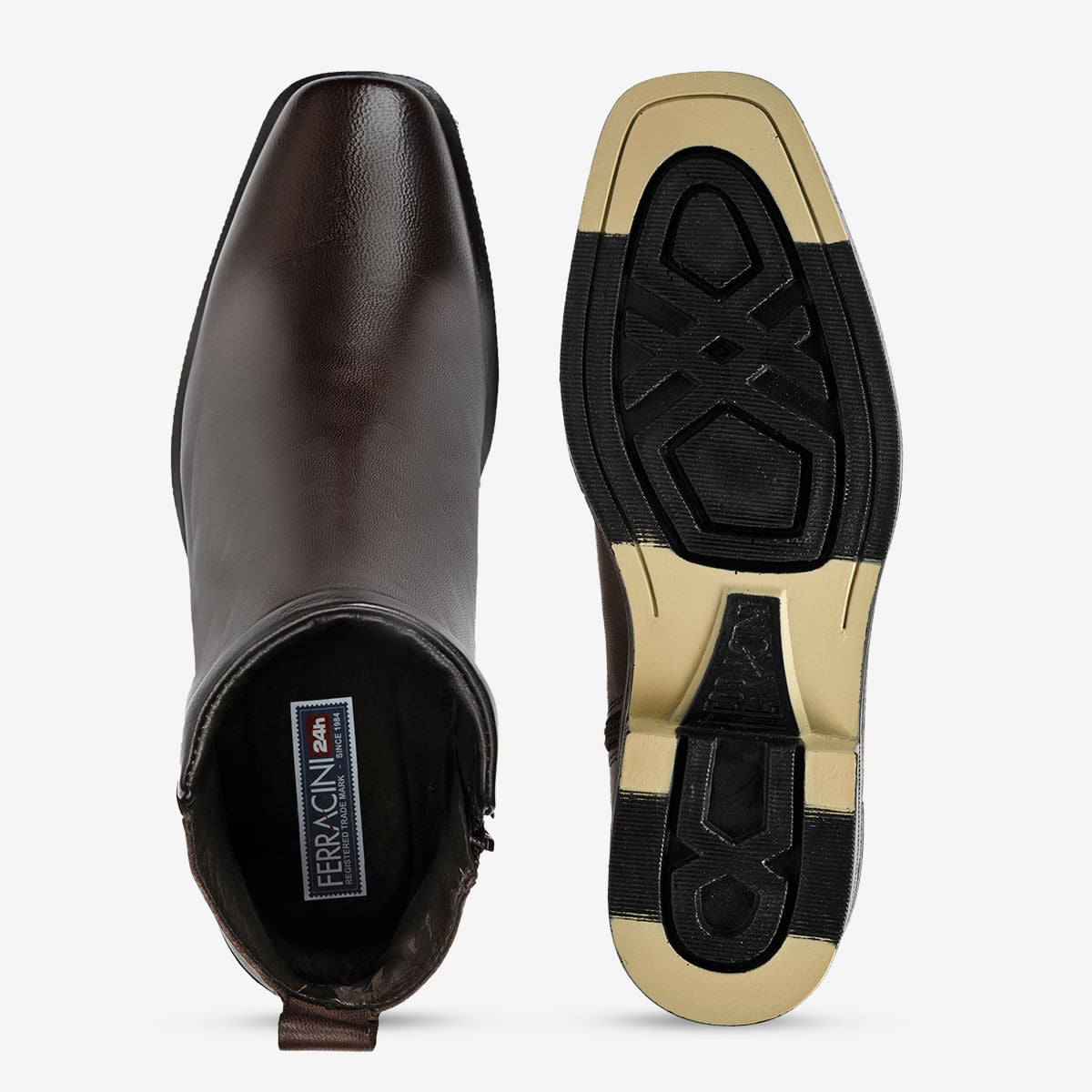 Bota Masculina Café Tostada Urban Way