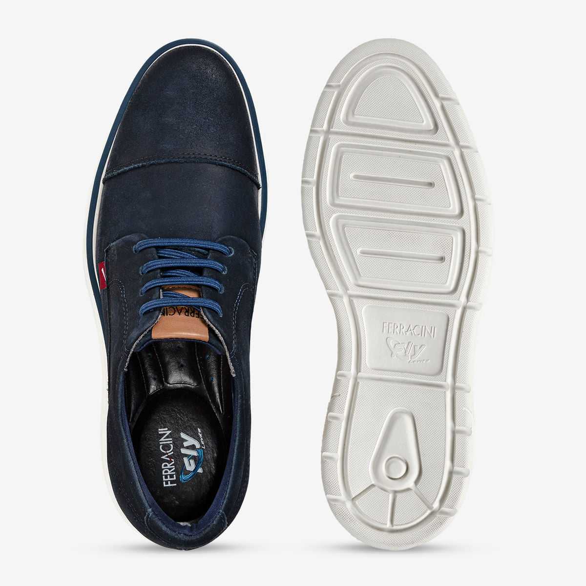 Sapato Masculino Marinho Full Rustic