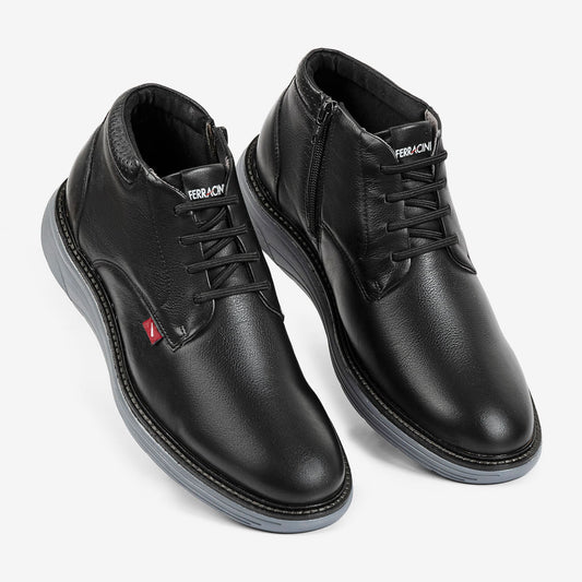Bota Casual Masculina Preta Full