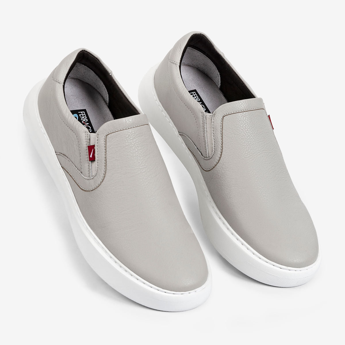 Slip On Masculino Cinza Claro Marvin