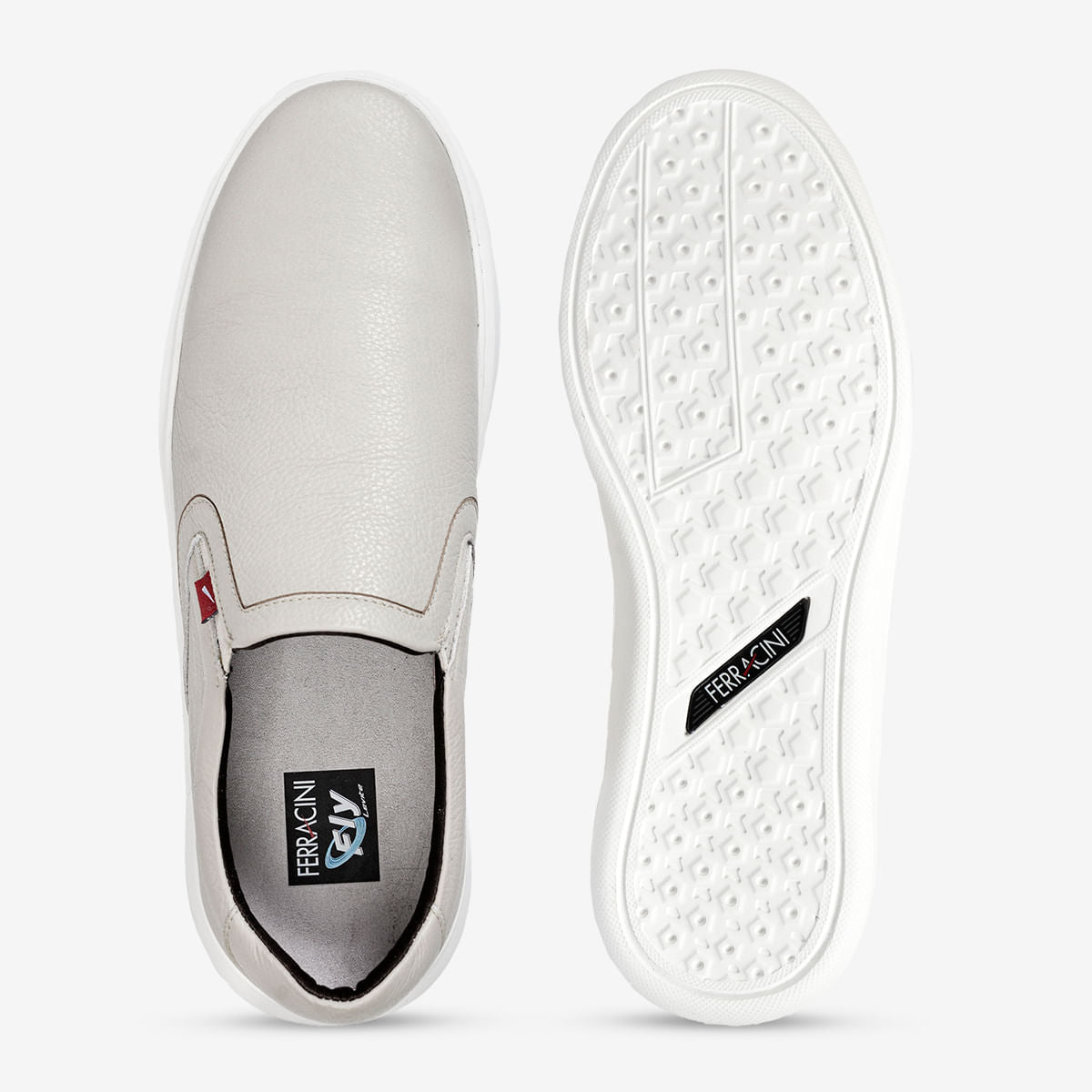 Slip On Masculino Cinza Claro Marvin