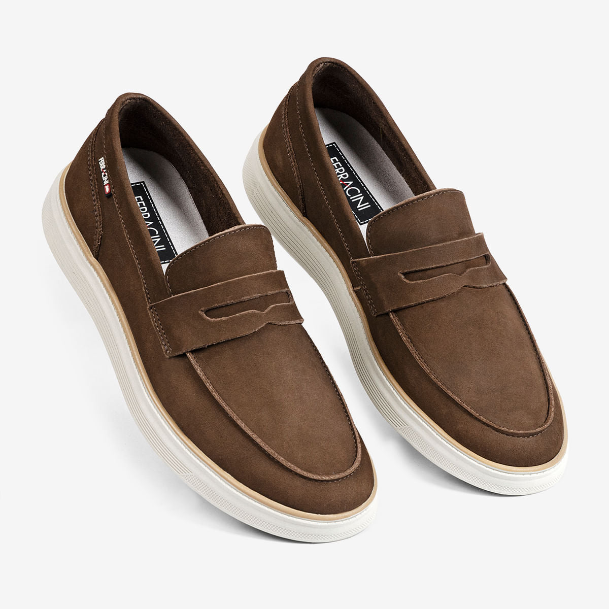Mocassim Masculino Café Prisma