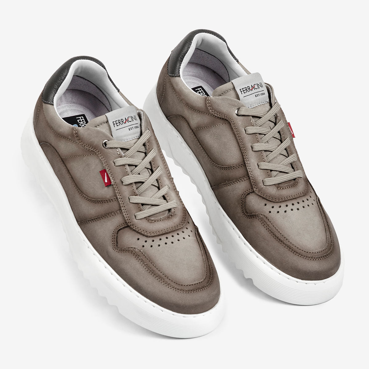 Sneaker Masculino Taupe Lancy
