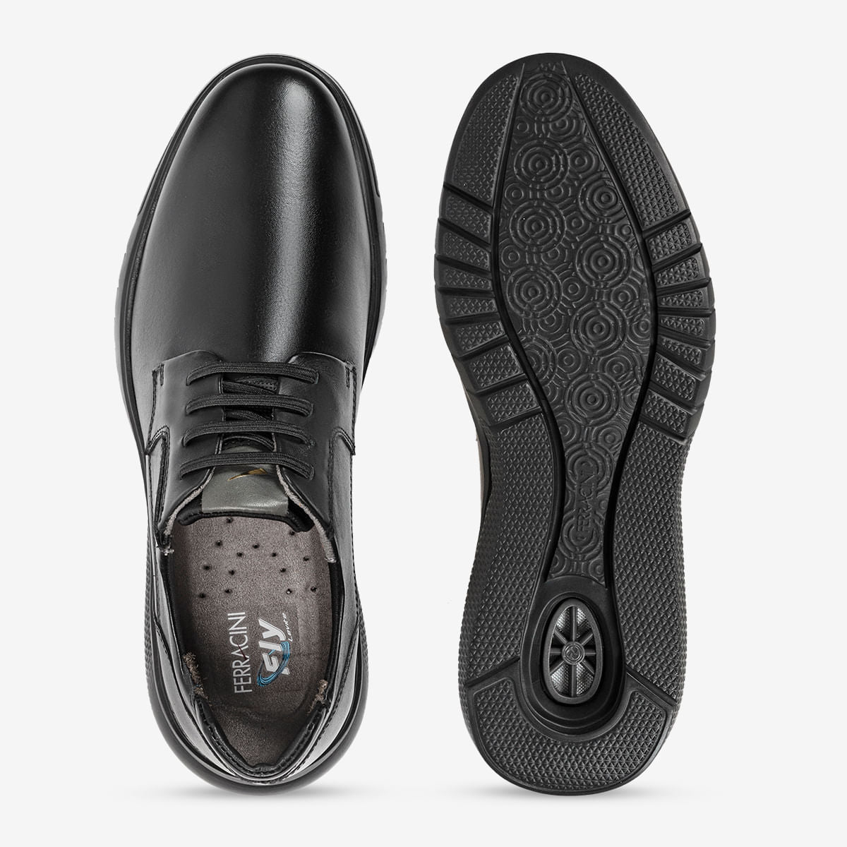 Sapato Masculino Preto Glover