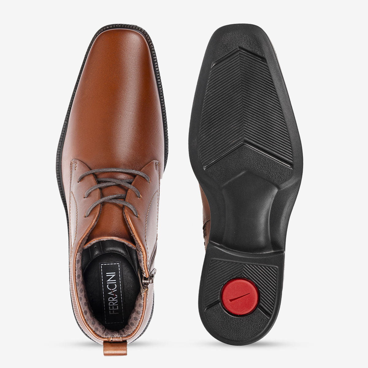 Sapato Masculino Conhaque Paris