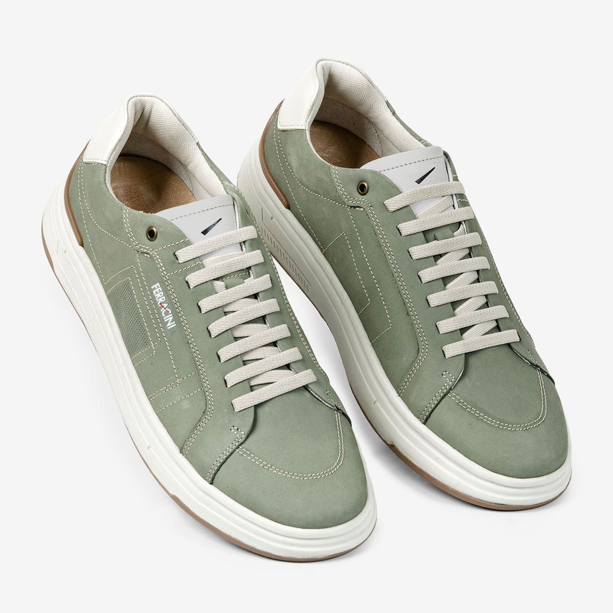 Tênis Masculino Verde Militar Locker