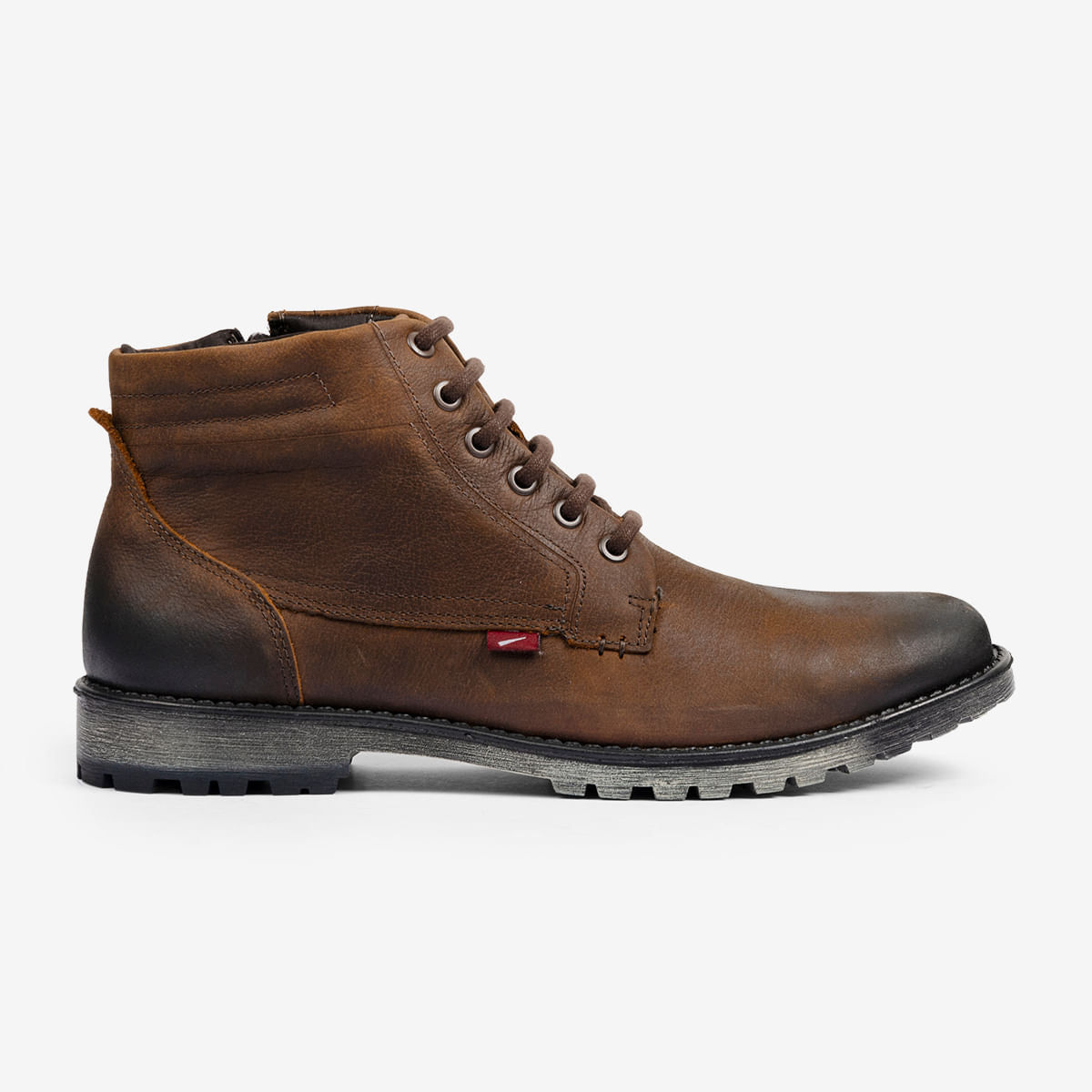 Bota Masculina Conhaque Cross