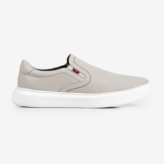 Slip On Masculino Cinza Claro Marvin