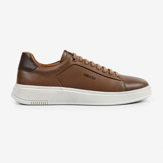 Sneaker Masculino Logan Conhaque